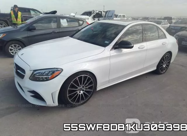 55SWF8DB1KU309398 фото 2