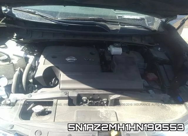 5N1AZ2MH1HN190553 фото 2