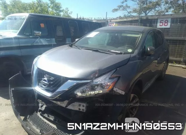 5N1AZ2MH1HN190553 фото 3
