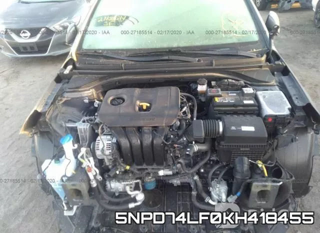 5NPD74LF0KH418455 фото 2