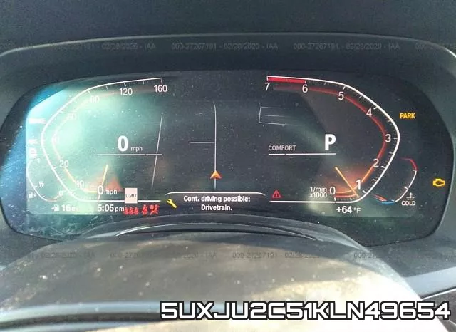 5UXJU2C51KLN49654 фото 6