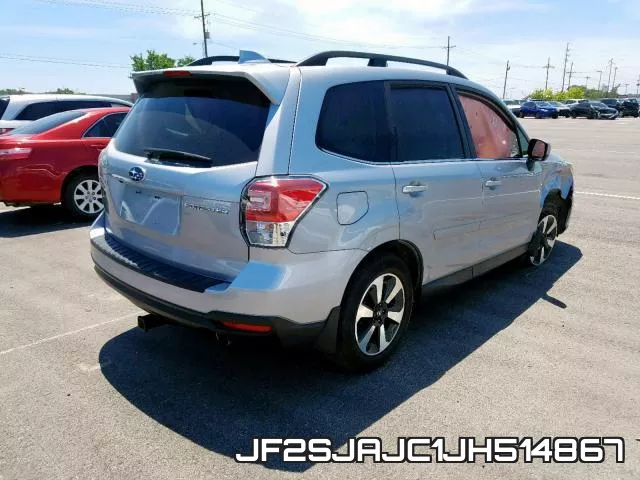 JF2SJAJC1JH514867 фото 3