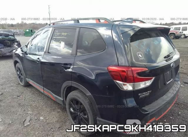 JF2SKAPC9KH418359 фото 3