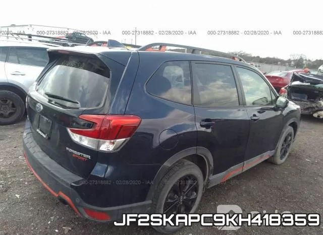 JF2SKAPC9KH418359 фото 4