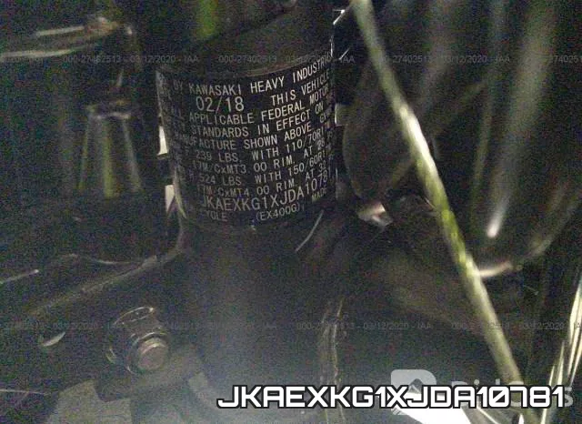 JKAEXKG1XJDA10781 фото 2