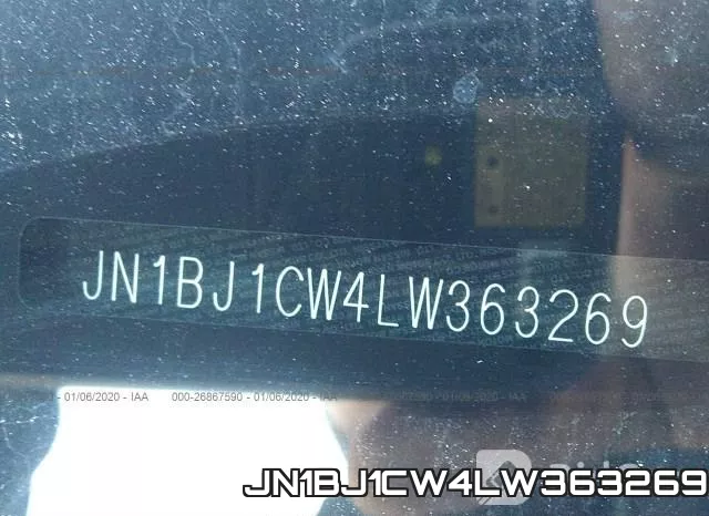 JN1BJ1CW4LW363269 фото 6