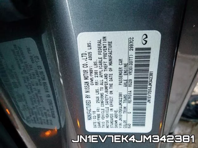 JN1EV7EK4JM342381 фото 2