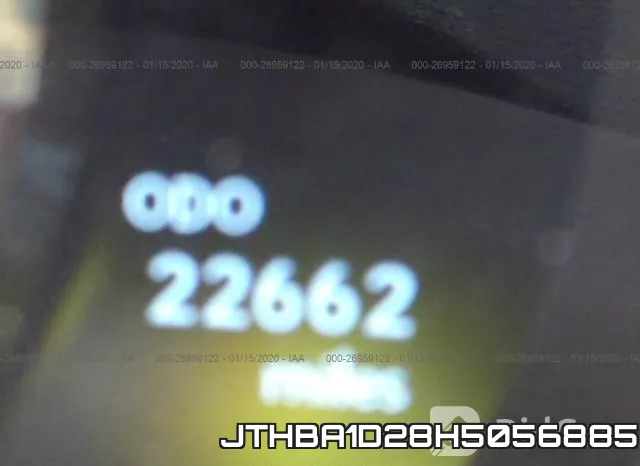 JTHBA1D28H5056885 фото 6