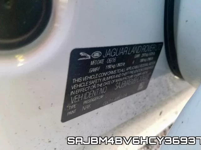 SAJBM4BV6HCY36937 фото 2