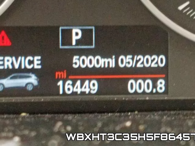 WBXHT3C35H5F86457 фото 9