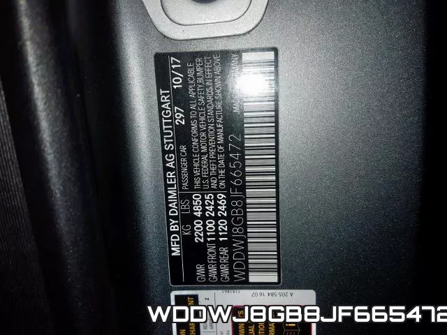 WDDWJ8GB8JF665472 фото 2