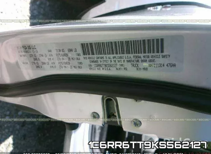 1C6RR6TT9KS562127 фото 10