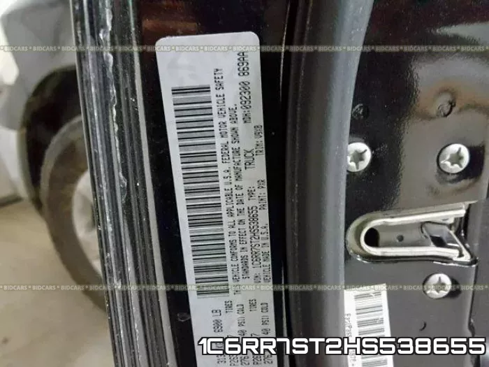 1C6RR7ST2HS538655 фото 2
