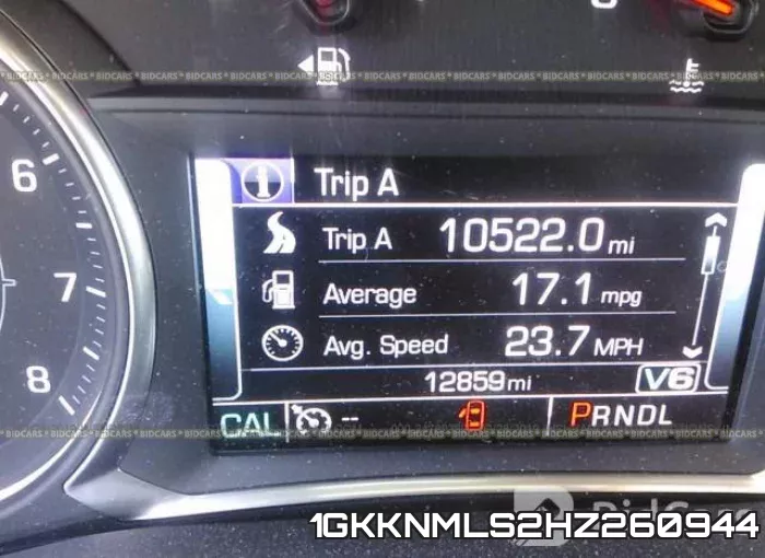 1GKKNMLS2HZ260944 фото 8
