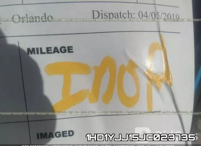 1HD1YJJ15JC023735 фото 8