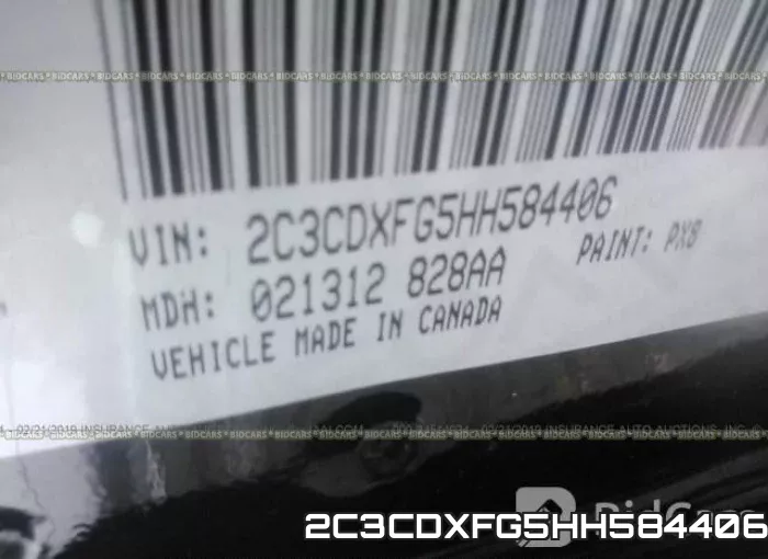 2C3CDXFG5HH584406 фото 10