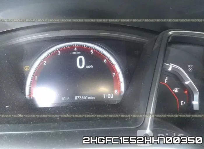2HGFC1E52HH700350 фото 8