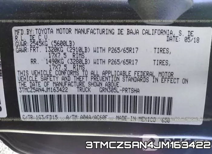 3TMCZ5AN4JM163422 фото 10
