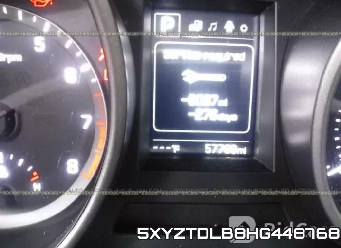 5XYZTDLB8HG448768 фото 8