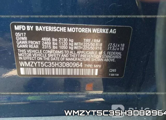 WMZYT5C35H3D80964 фото 10