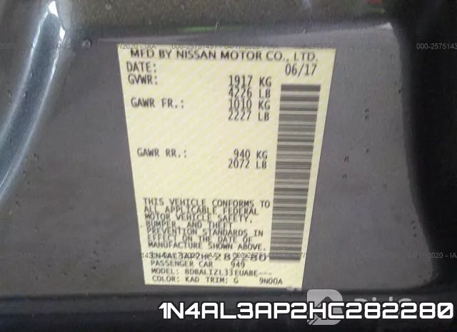 1N4AL3AP2HC282280 фото 10