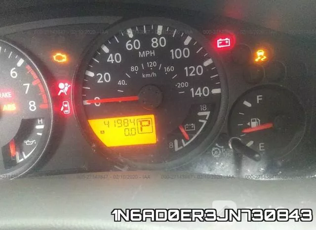 1N6AD0ER3JN730843 фото 4