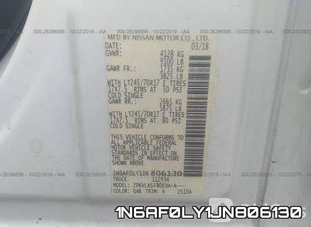 1N6AF0LY1JN806130 фото 6