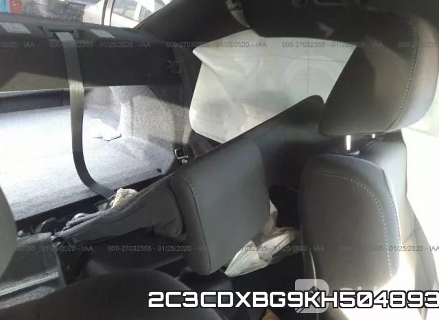2C3CDXBG9KH504893 фото 9