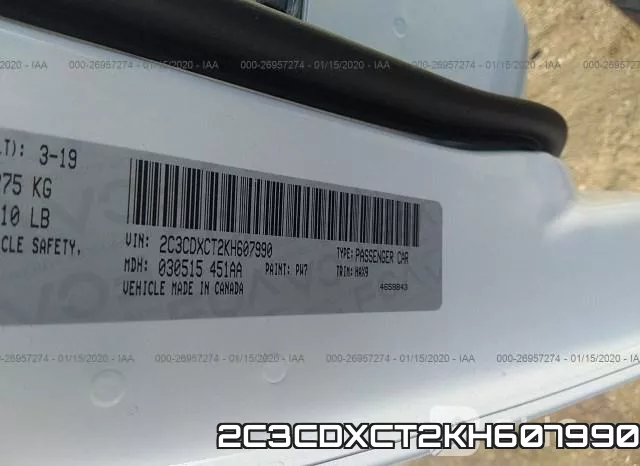 2C3CDXCT2KH607990 фото 10