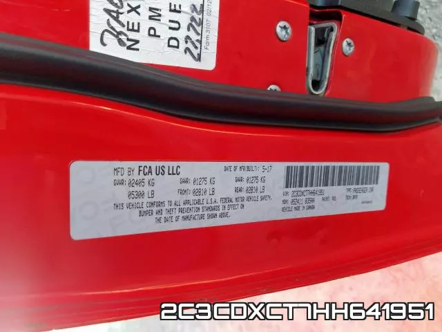 2C3CDXCT7HH641951 фото 2
