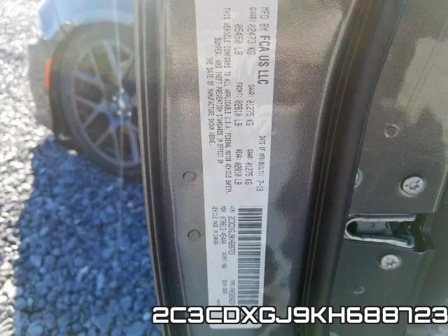 2C3CDXGJ9KH688723 фото 2