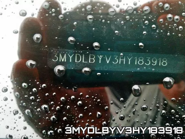 3MYDLBYV3HY183918 фото 2