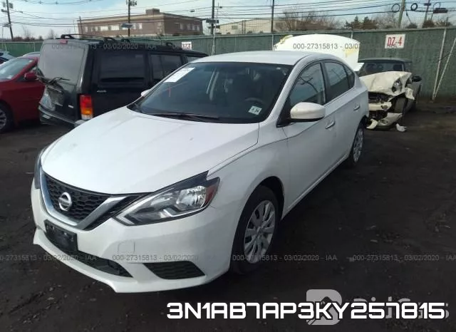 3N1AB7AP3KY257815 фото 3