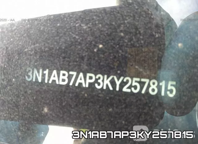 3N1AB7AP3KY257815 фото 9