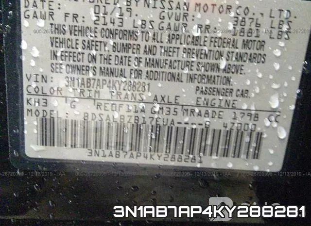 3N1AB7AP4KY288281 фото 10