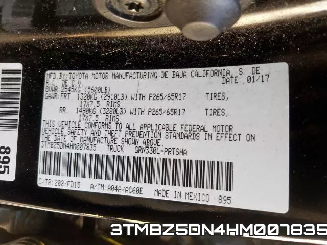 3TMBZ5DN4HM007835 фото 2