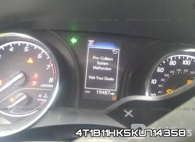 4T1B11HK5KU714358 фото 8