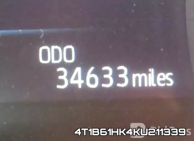 4T1B61HK4KU211339 фото 8