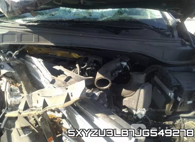 5XYZU3LB7JG549278 фото 2