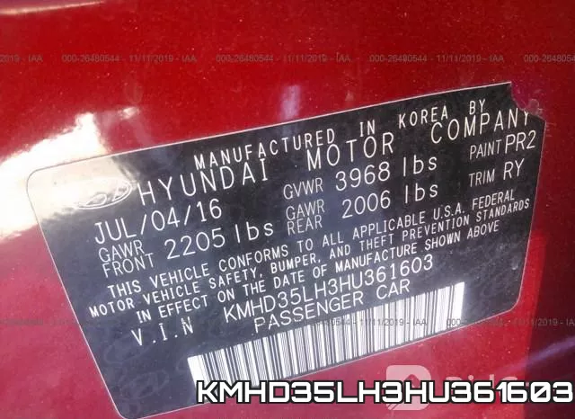 KMHD35LH3HU361603 фото 10