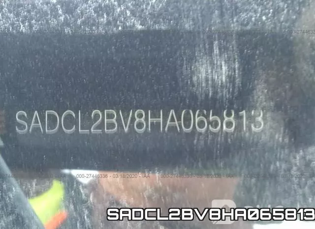 SADCL2BV8HA065813 фото 6