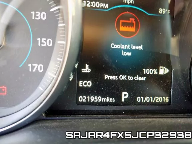 SAJAR4FX5JCP32938 фото 7