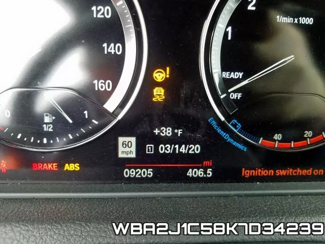 WBA2J1C58K7D34239 фото 7