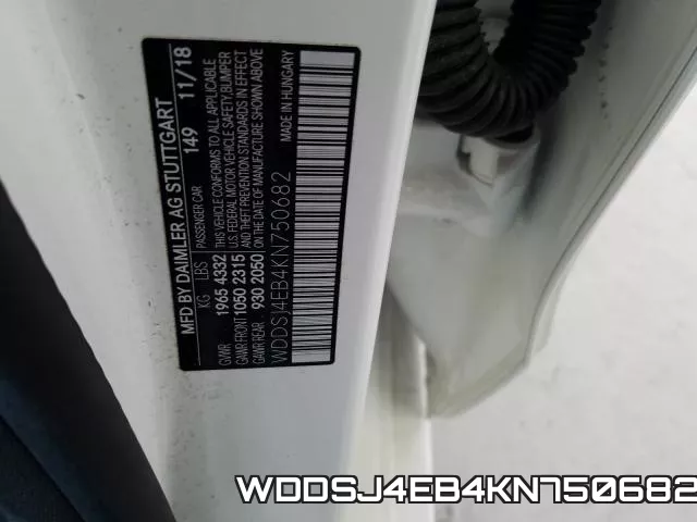 WDDSJ4EB4KN750682 фото 2