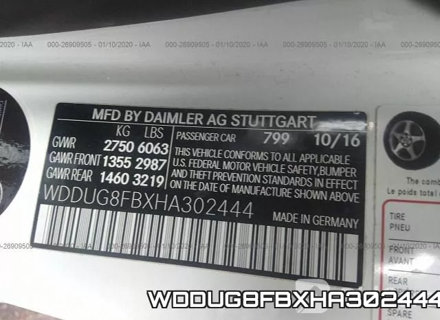 WDDUG8FBXHA302444 фото 7