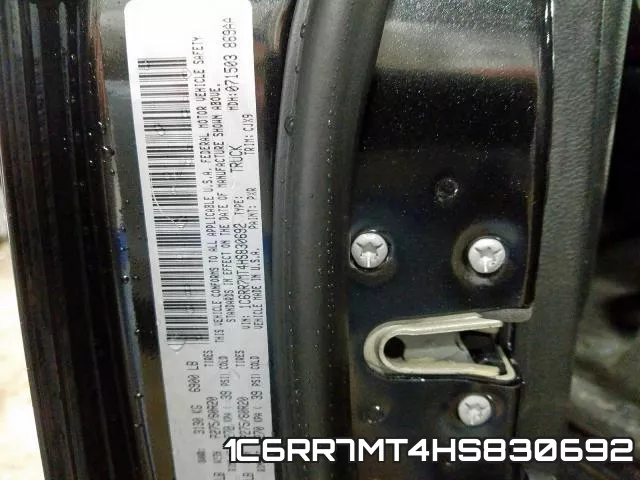 1C6RR7MT4HS830692 фото 2