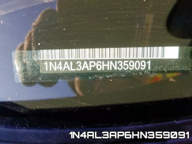 1N4AL3AP6HN359091 фото 2