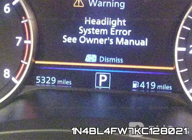 1N4BL4FW7KC128021 фото 8