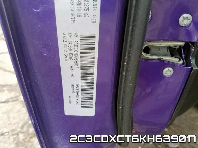 2C3CDXCT6KH639017 фото 2