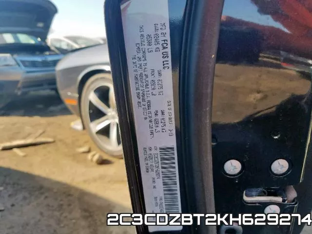 2C3CDZBT2KH629274 фото 2
